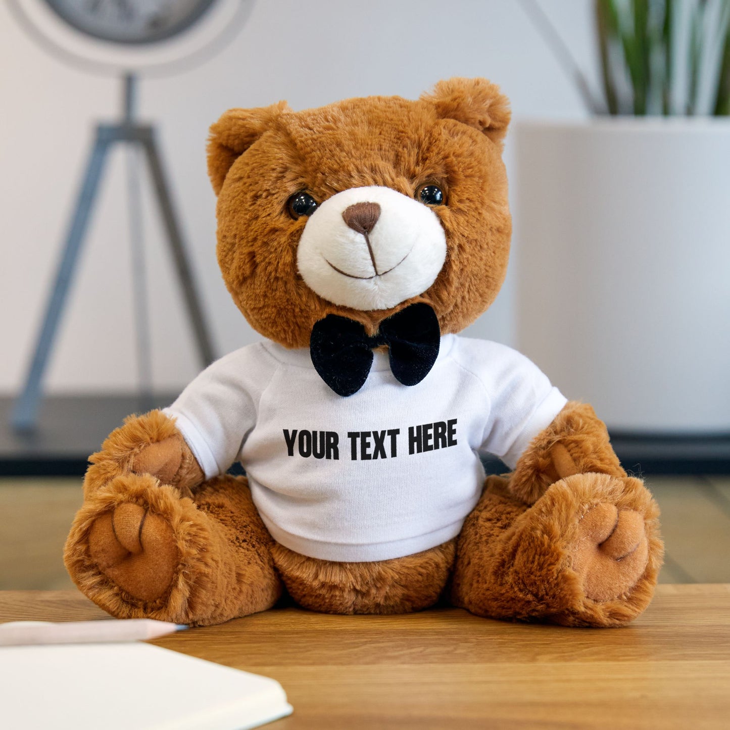 Customizable Teddy Bear with Personalized T-Shirt