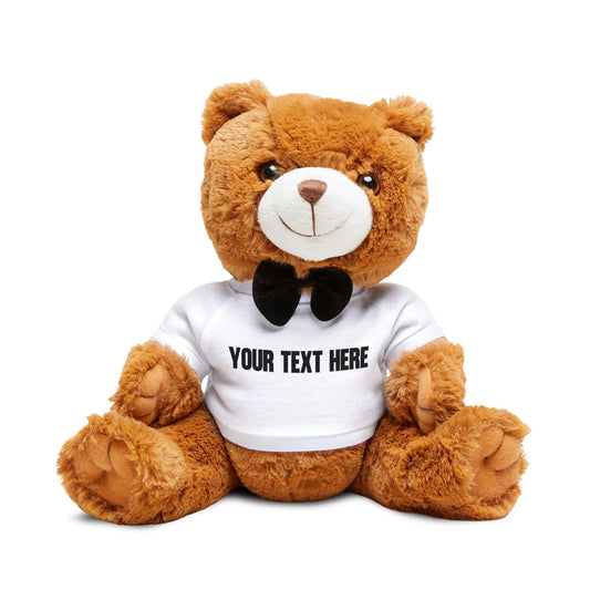 Customizable Teddy Bear with Personalized T-Shirt